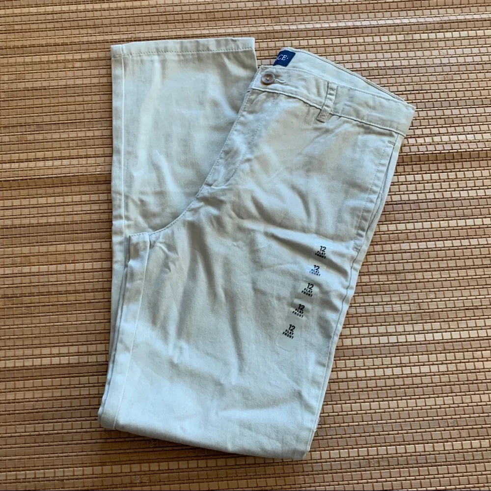 NWT Children’s place beige pants size 12